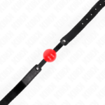 Palla Morbida In Tpe 4 Cm Modello Gag 1 66 X 2,5 Cm Regolabile 41-61 Cm - Kink - immagine 3