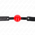 Palla Morbida In Tpe 4 Cm Modello Gag 1 66 X 2,5 Cm Regolabile 41-61 Cm - Kink - immagine 4