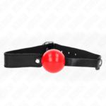 Palla Morbida In Tpe 4 Cm Modello Gag 1 66 X 2,5 Cm Regolabile 41-61 Cm - Kink
