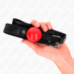 Palla Morbida In Tpe 4 Cm Modello Gag 1 66 X 2,5 Cm Regolabile 41-61 Cm - Kink - immagine 5
