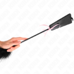 Piume Tickle Con Fiocco Nastro Rosa 49 Cm - Kink - immagine 5