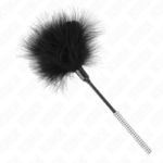 Piume Tickle Con Manico Strass 27 Cm - Kink
