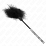 Piume Tickle Con Manico Strass 27 Cm - Kink - immagine 3