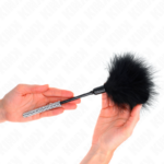 Piume Tickle Con Manico Strass 27 Cm - Kink - immagine 5