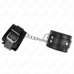 Resistenza Da Polso Con 3 Anelli A D Regolabile Nero 17,5-25 Cm X 6 Cm - Kink - immagine 2