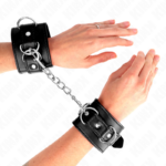 Resistenza Da Polso Con 3 Anelli A D Regolabile Nero 17,5-25 Cm X 6 Cm - Kink - immagine 4