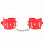 Resistenza Da Polso Con 3 Anelli A D Regolabile Rosso 17,5-25 Cm X 6 Cm - Kink