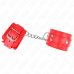 Resistenza Da Polso Con 3 Anelli A D Regolabile Rosso 17,5-25 Cm X 6 Cm - Kink - immagine 2