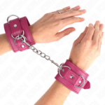 Resistenza Da Polso Con 3 Anelli A D Regolabile Rosa 17.5-25 Cm X 6 Cm - Kink - immagine 4