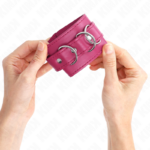 Resistenza Da Polso Con 3 Anelli A D Regolabile Rosa 17.5-25 Cm X 6 Cm - Kink - immagine 3