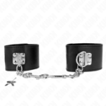 Resistenza Da Polso Con Chiusura A Lucchetto Nero Regolabile 16-23 Cm X 5,5 Cm - Kink