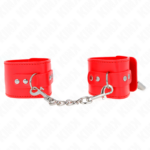 Resistenza Da Polso Con Chiusura A Lucchetto Rosso Regolabile 16-23 Cm X 5,5 Cm - Kink