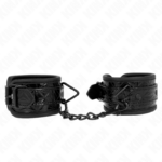 Resistenza Da Polso Con Motivo A Diamanti Nero Regolabile 17-26 Cm X 5,5 Cm - Kink