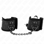 Resistenza Da Polso Scandalo Dettagli In Pizzo Nero 24,5 Cm X 6,5 Cm - Kink