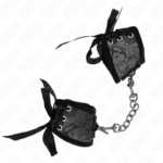 Resistenza Da Polso Scandalo Dettagli In Pizzo Nero 24,5 Cm X 6,5 Cm - Kink - immagine 2