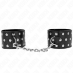 Resistenza Da Polso Punk Regolabile 19-24 Cm X 5,5 Cm - Kink