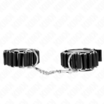 Tenuta Da Polso Sottile A Cerniera Nera Regolabile 16-22 Cm X 3,5 Cm - Kink