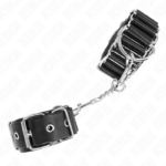 Tenuta Da Polso Sottile A Cerniera Nera Regolabile 16-22 Cm X 3,5 Cm - Kink - immagine 2