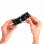 Tenuta Da Polso Sottile A Cerniera Nera Regolabile 16-22 Cm X 3,5 Cm - Kink - immagine 3