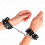 Tenuta Da Polso Sottile A Cerniera Nera Regolabile 16-22 Cm X 3,5 Cm - Kink - immagine 4