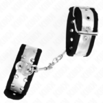 Resistenza Da Polso Sottile Nero / Argento 30 X 4 Cm - Kink - immagine 2