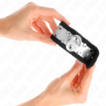 Resistenza Da Polso Sottile Nero / Argento 30 X 4 Cm - Kink - immagine 3