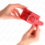 Resistenza Da Polso Sottile Rosso Regolabile 21-33 Cm - Kink - immagine 2