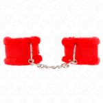 Poggipolso Foderato In Pelliccia Rosso Regolabile 17-31 Cm X 7 Cm - Kink