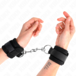 Resistenza Da Polso Nera Regolabile 18-35 Cm X 6 Cm - Kink - immagine 4