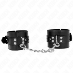 Resistenza Da Polso Nera Con Cintura Nera Regolabile 17-28 Cm X 6 Cm - Kink