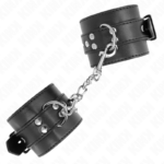Resistenza Da Polso Nera Con Cintura Nera Regolabile 17-28 Cm X 6 Cm - Kink - immagine 2