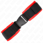 Tenuta Da Polso In Nylon Hook&Loop Nera Modello 1 Ajdustable 25-35 Cm X 6 Cm - Kink - immagine 2