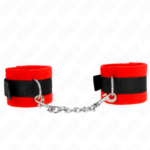 Polsini In Pelliccia Per Principianti Nero-Rosso 30 X 7 Cm - Kink