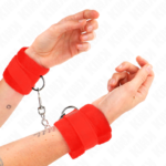 Polsini In Pelliccia Per Principianti Rosso 30 X 7 Cm - Kink - immagine 4