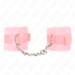 Polsini In Pelliccia Per Principianti Rosa 30 X 7 Cm - Kink