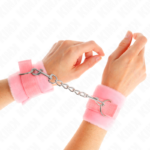 Polsini In Pelliccia Per Principianti Rosa 30 X 7 Cm - Kink - immagine 4