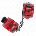 Polsini Da Polso Rosso Scuro 23 X 5 Cm - Kink - immagine 2