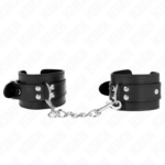 Resistenza Da Polso Semplice Nera Regolabile 20-23 Cm X 5,5 Cm - Kink