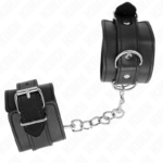 Resistenza Da Polso Semplice Nera Regolabile 20-23 Cm X 5,5 Cm - Kink - immagine 2