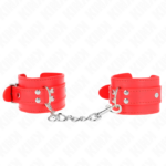 Resistenza Da Polso Semplice Rosso Regolabile 20-23 Cm X 5,5 Cm - Kink