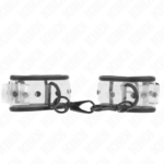 Polsini Da Polso Trasparenti Regolabili 18-30 Cm X 5,5 Cm - Kink