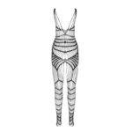 Bs 102 Bodystocking Nero Taglia Unica - Passion - immagine 4