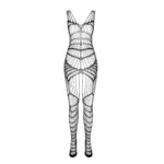 Bs 102 Bodystocking Rosso Taglia Unica - Passion - immagine 3