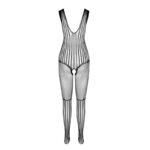 Bs 103 Bodystocking Nero Taglia Unica - Passion - immagine 3