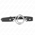 Bavaglio Con O-Ring Multipli 5 Cm Nero 63 X 2,5 Cm - Kink