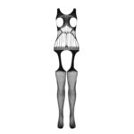 Bs 106 Bodystocking Rosso Taglia Unica - Passion - immagine 4