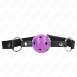 Palla Dura Cava Viola 4.5 Cm Bavaglio 63.5 X 2 Cm - Kink