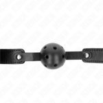 Palla Traspirante Nera 4,5 Cm Bavaglio 65 X 2,5 Cm - Kink - immagine 3