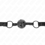 Palla Con Fantasia Diamantata 4.5 Cm Modello Gag 3 64.5 Cm Regolabile 42-60 Cm - Kink - immagine 3