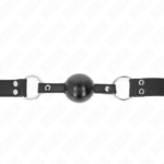 Palla Morbida E Solida Bavaro 4 Cm Con Cinturino In Similpelle 62 X 2,5 Cm Regolabile 42-58 Cm - Kink - immagine 3